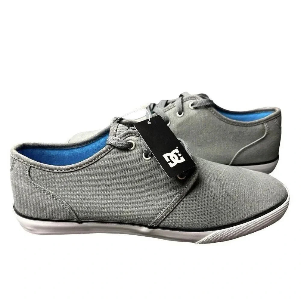 DC Men's Studio C Sneaker Gray Shoes Size 11.5 New